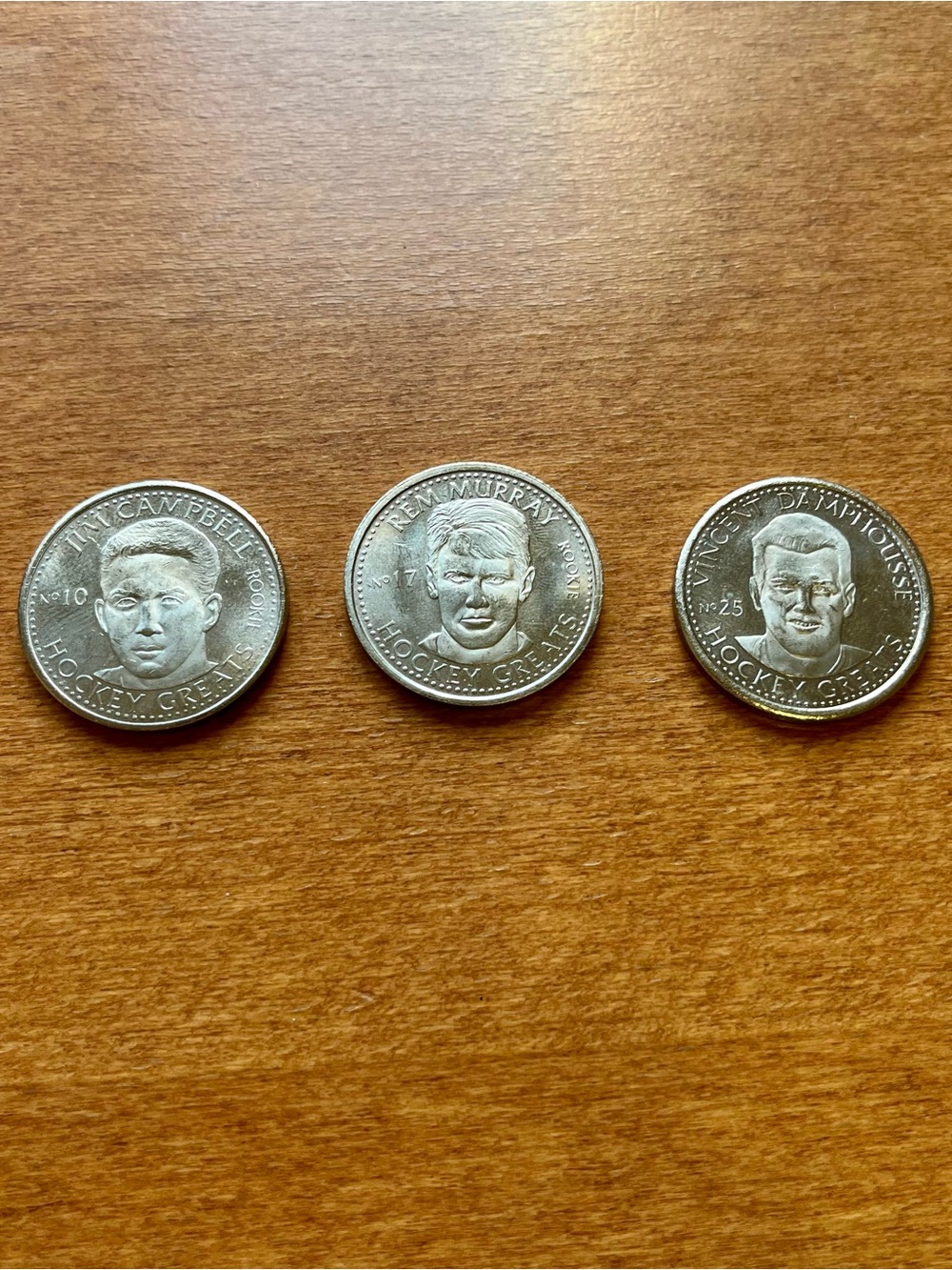 1996-97 Hockey Greats Coins